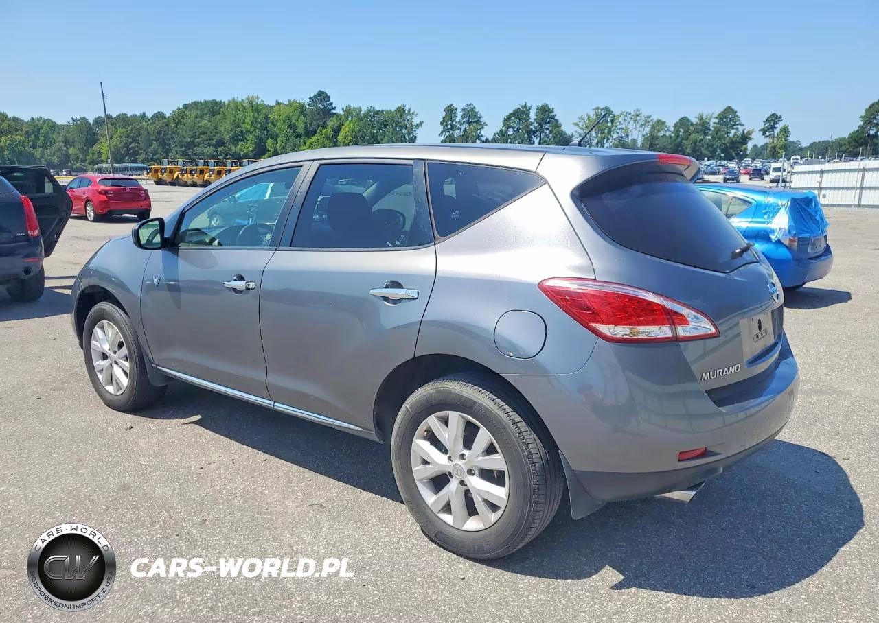 2013 Nissan Murano S VIN:JN8AZ1MW2DW318711 - 2