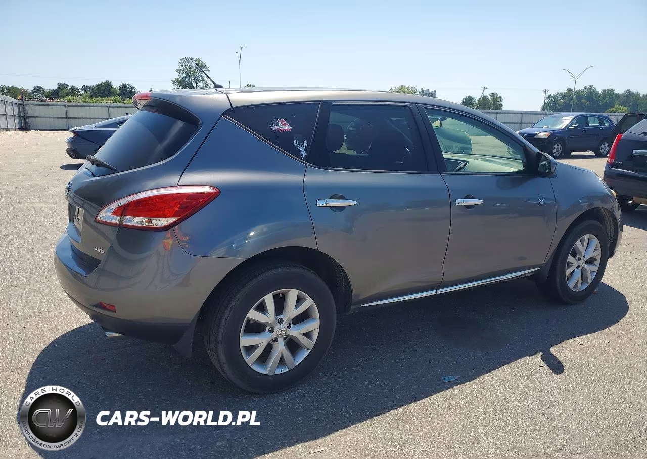 2013 Nissan Murano S VIN:JN8AZ1MW2DW318711 - 3