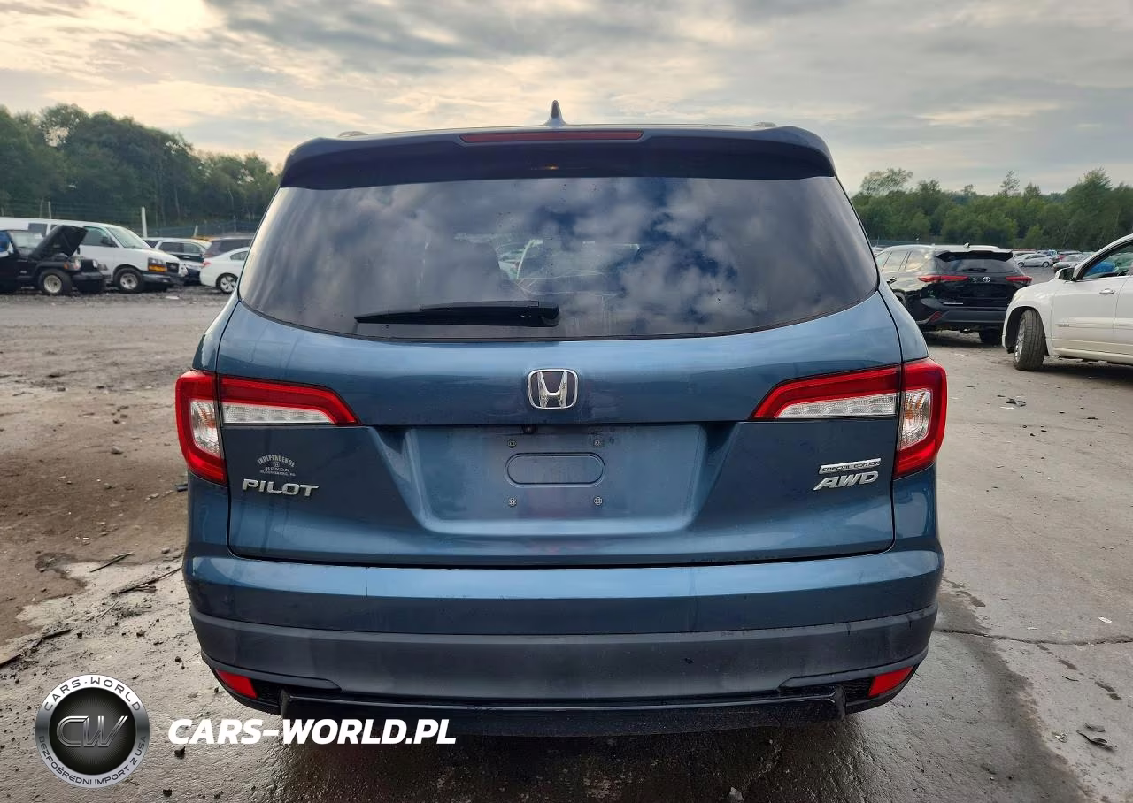 2022 Honda Pilot Se VIN:5FNYF6H24NB008847 - 6