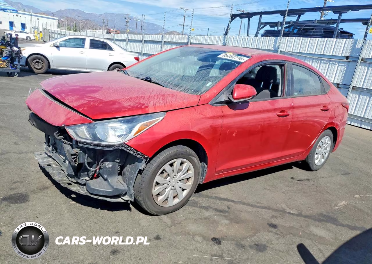 2021 Hyundai Accent Se VIN:3KPC24A61ME129668 - 1
