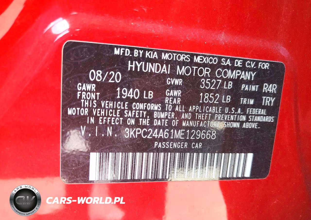 2021 Hyundai Accent Se VIN:3KPC24A61ME129668 - 12