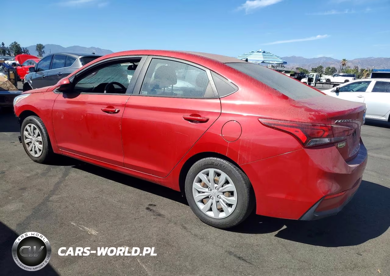 2021 Hyundai Accent Se VIN:3KPC24A61ME129668 - 2