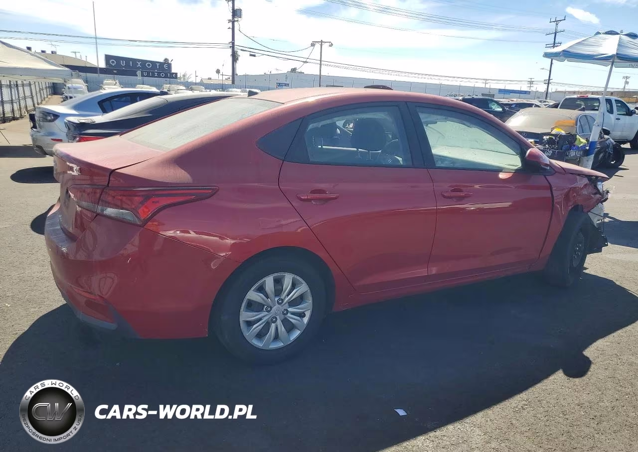 2021 Hyundai Accent Se VIN:3KPC24A61ME129668 - 3