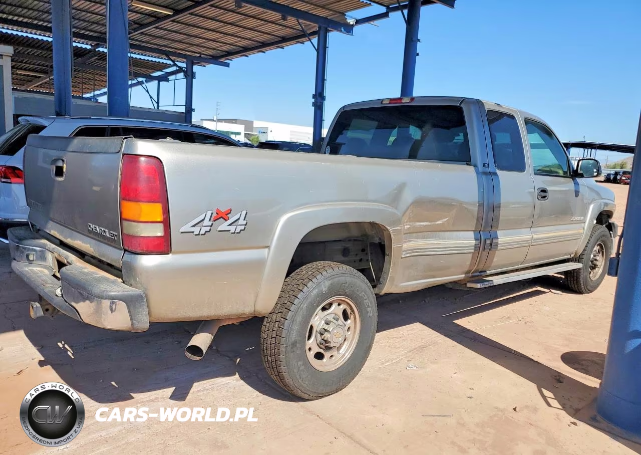2002 Chevrolet Silverado K2500 Heavy Duty VIN:1GCHK29U12E258175 - 3