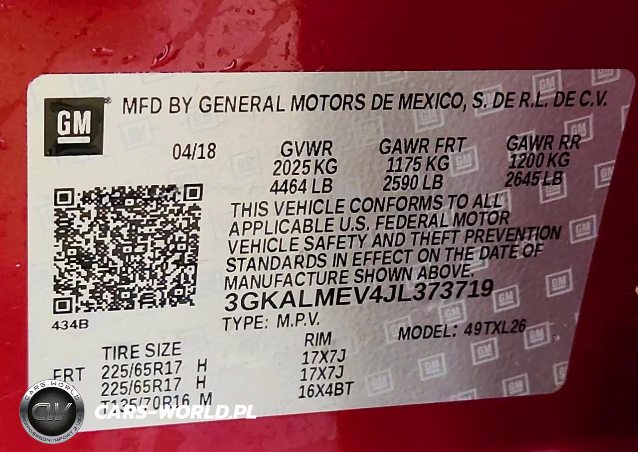 2018 GMC Terrain Sle VIN:3GKALMEV4JL373719 - 13
