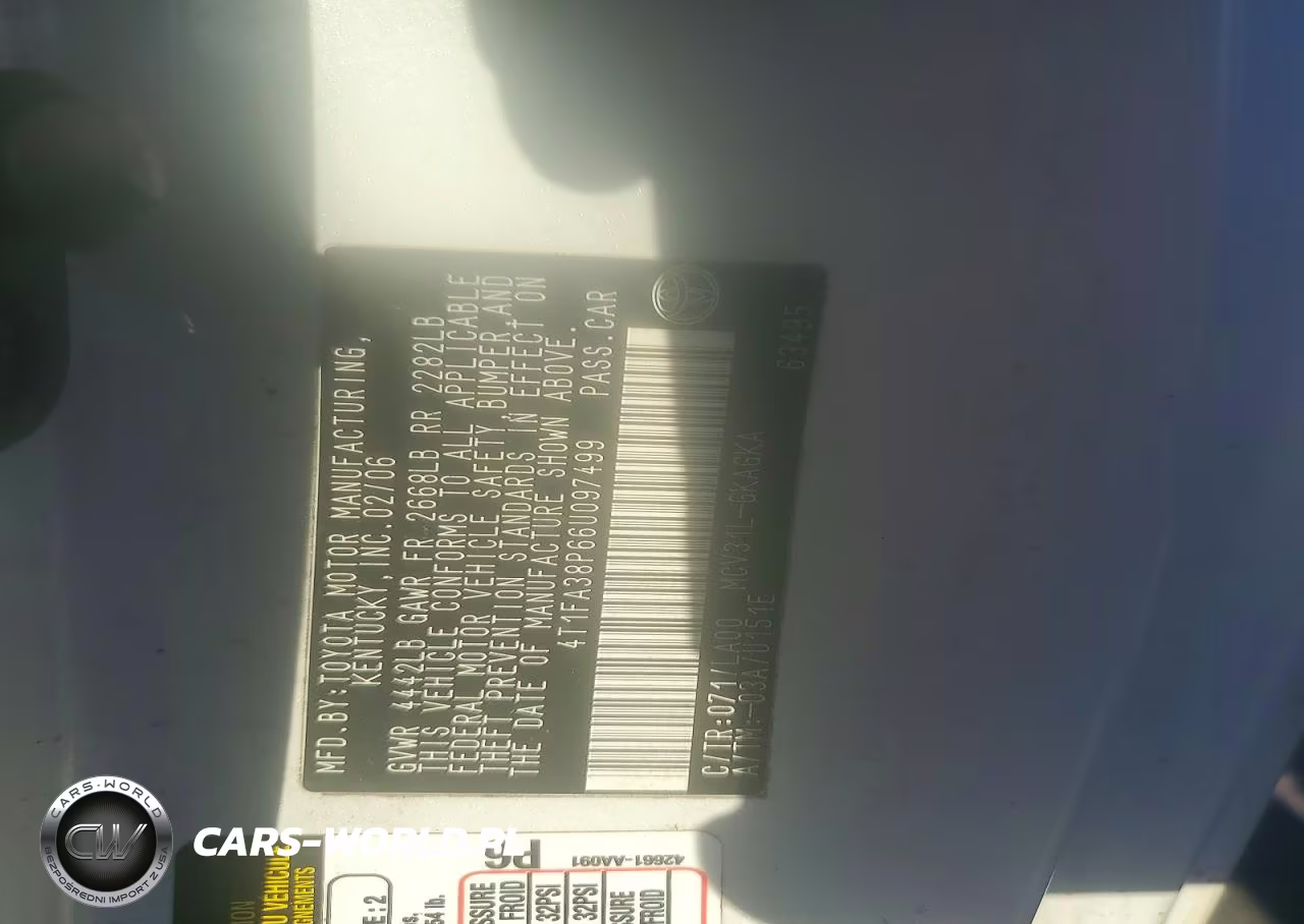 2006 Toyota Camry Solara Sle V6 VIN:4T1FA38P66U097499 - 12