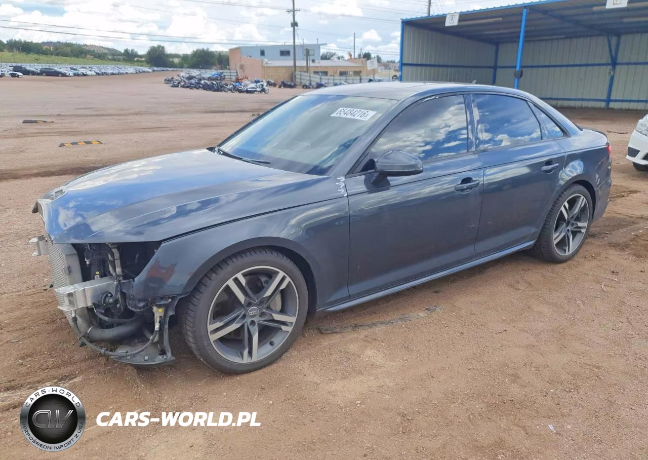 2017 Audi A4 Premium Plus VIN:WAUENAF40HN019358 - 1