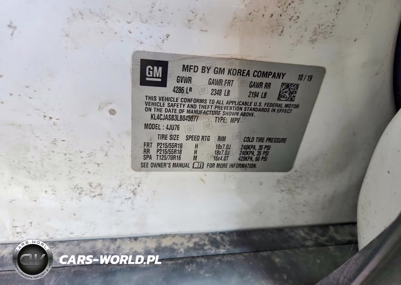 2020 Buick Encore Preferred VIN:KL4CJASB3LB045077 - 12