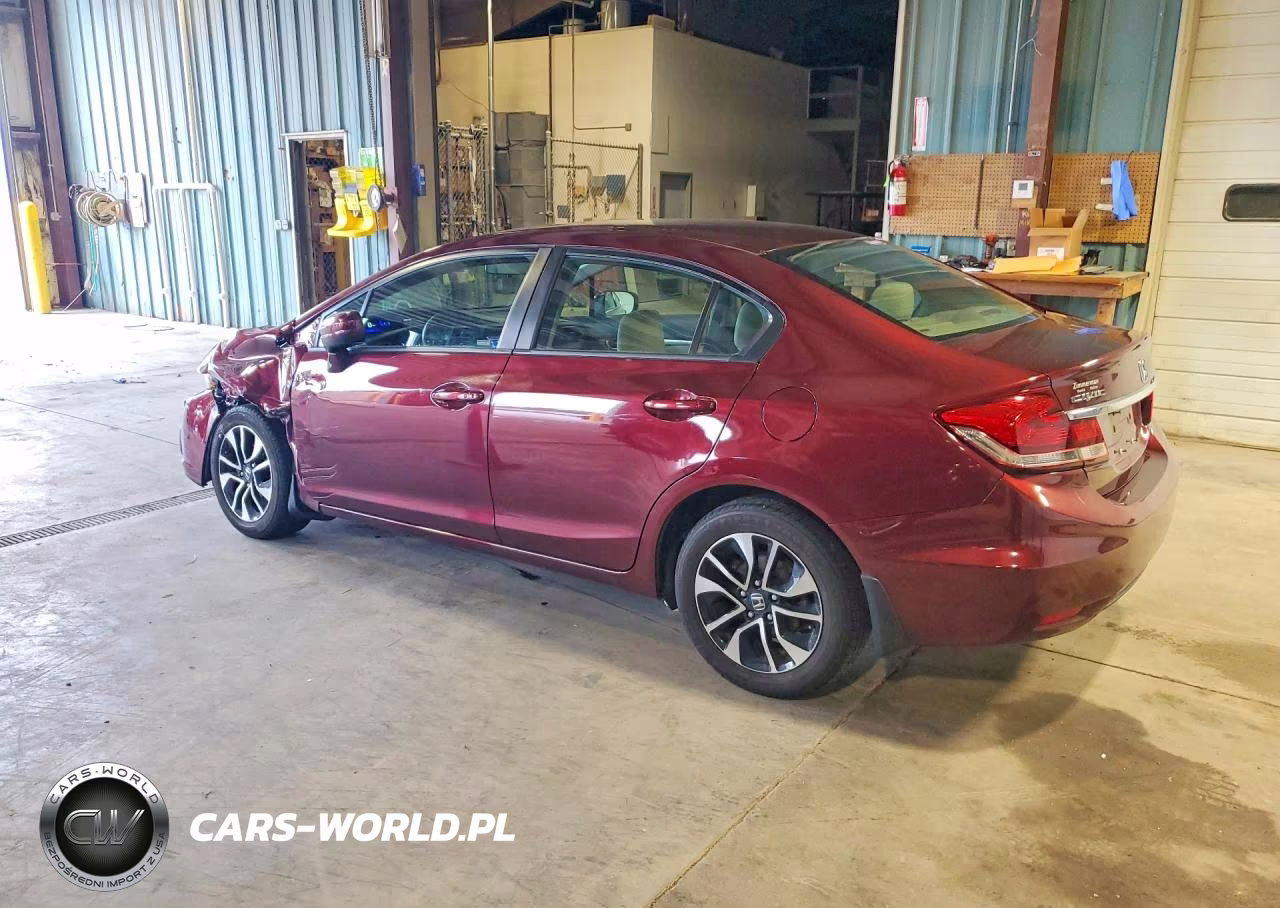2015 Honda Civic Ex VIN:19XFB2F85FE109244 - 2