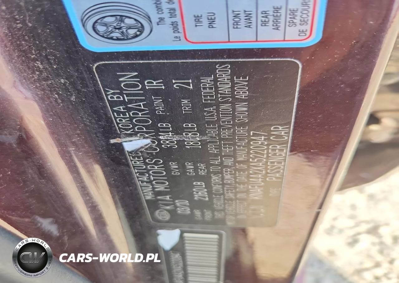 2010 Kia Forte Ex VIN:KNAFU4A2XA5220947 - 12