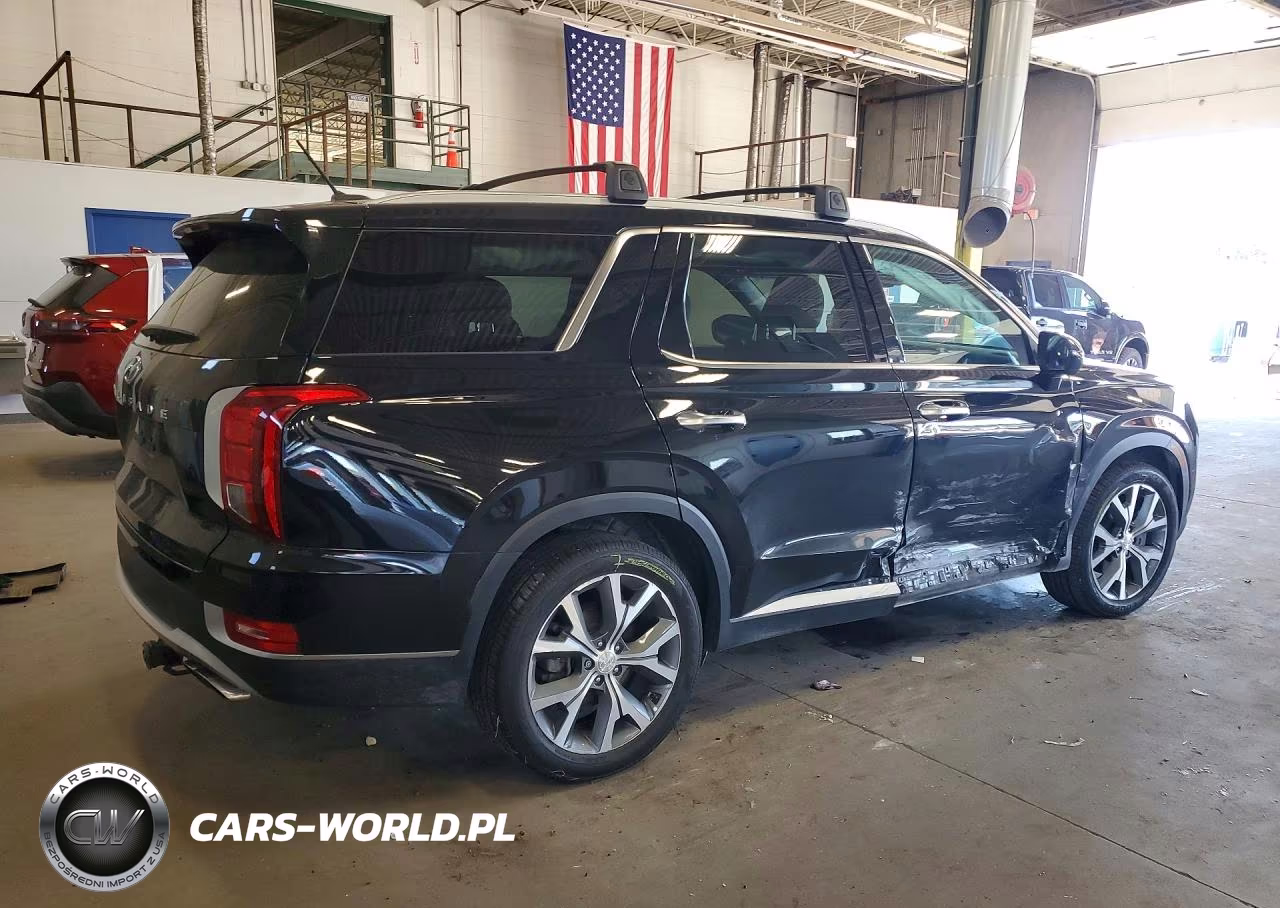 2022 Hyundai Palisade Sel VIN:KM8R34HE0NU383391 - 3