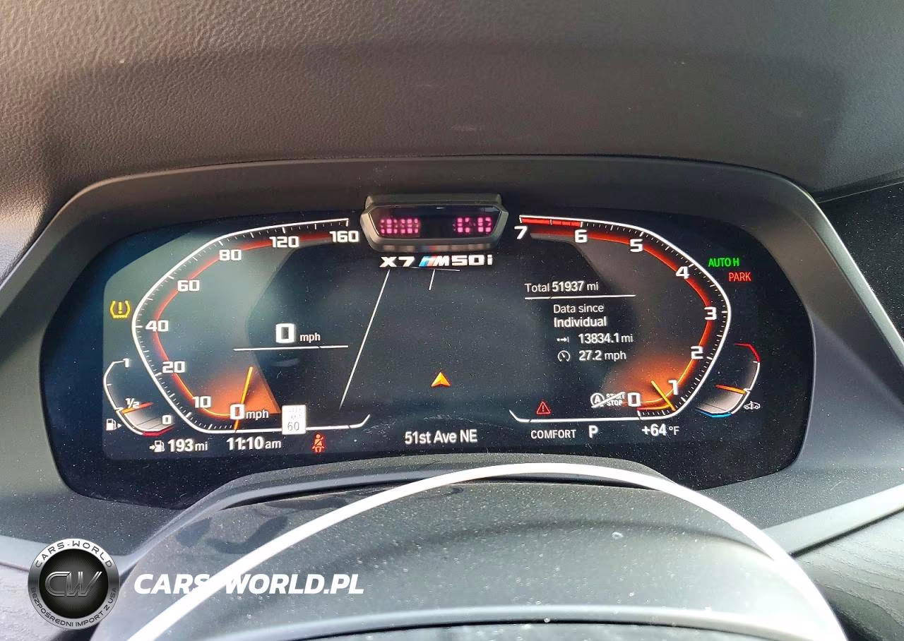 2020 BMW X7 M50I VIN:5UXCX6C01L9B04781 - 9