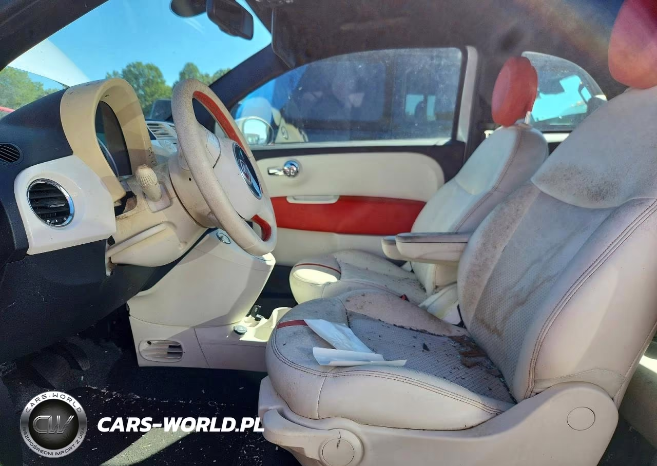 2015 Fiat 500 VIN:3C3CFFGE7FT672802 - 7
