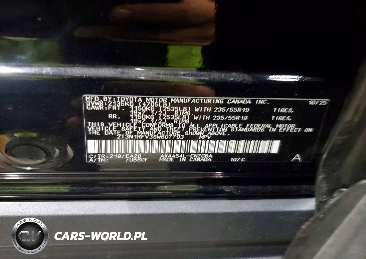 2025 Toyota Rav4 Limited VIN:2T3N1RFV3SW607793 - 13