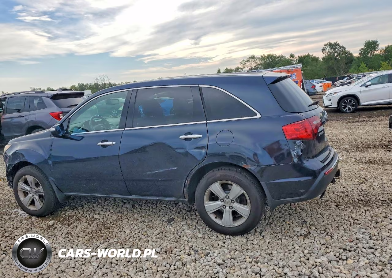 2010 Acura Mdx VIN:2HNYD2H22AH501889 - 2