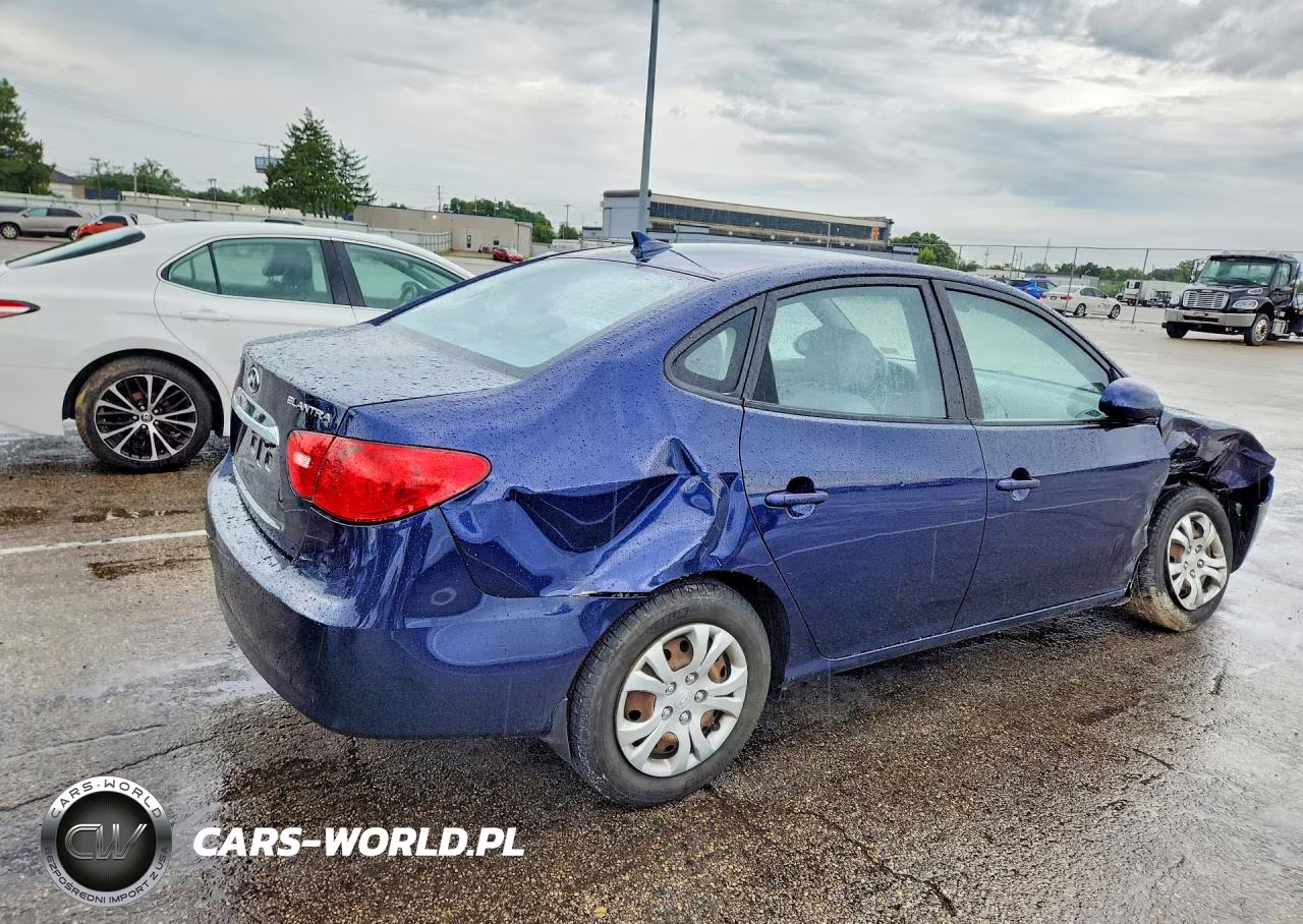 2010 Hyundai Elantra Gls VIN:KMHDU4AD0AU883666 - 3