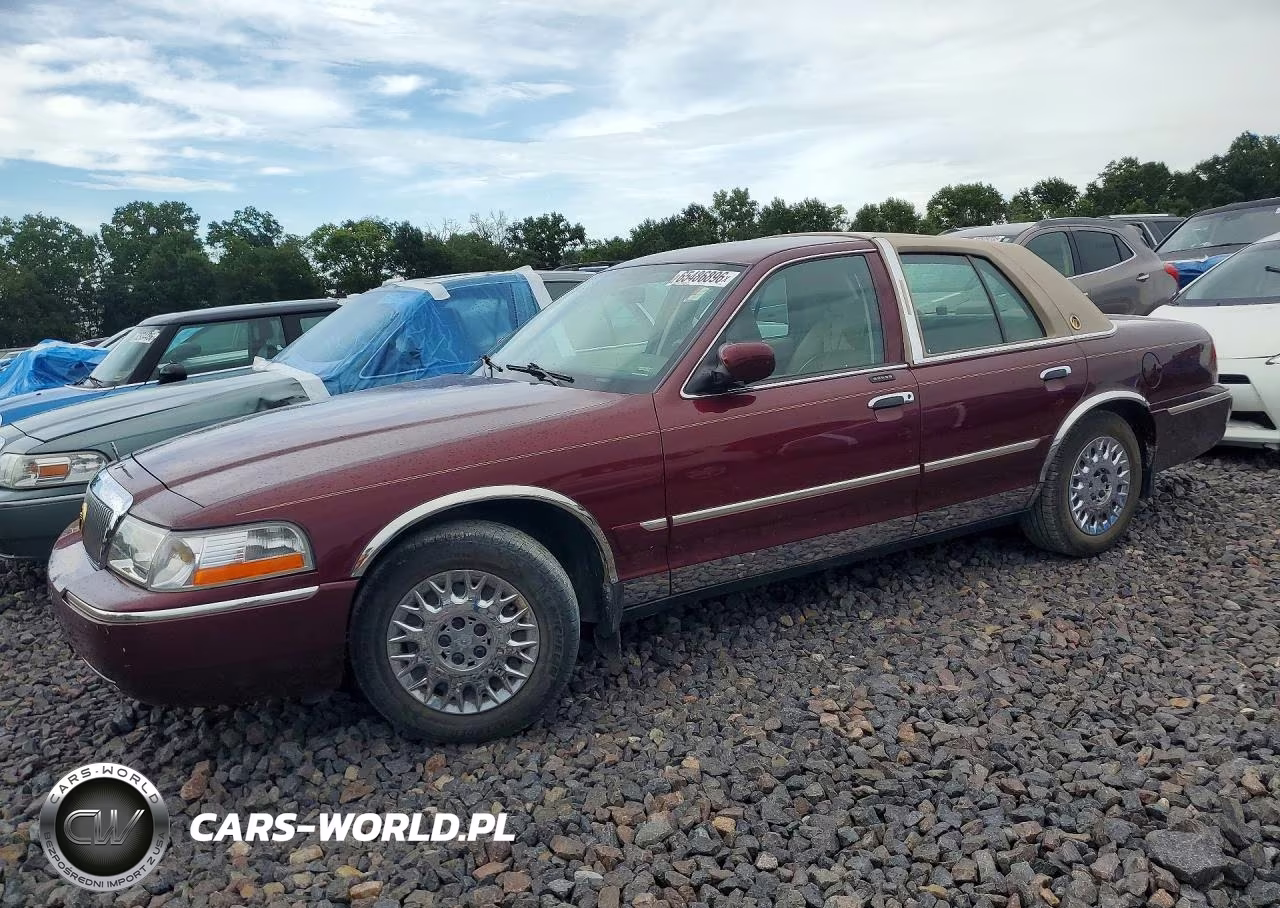 2004 Mercury Grand Marquis Gs VIN:2MEFM74W24X617184 - 1