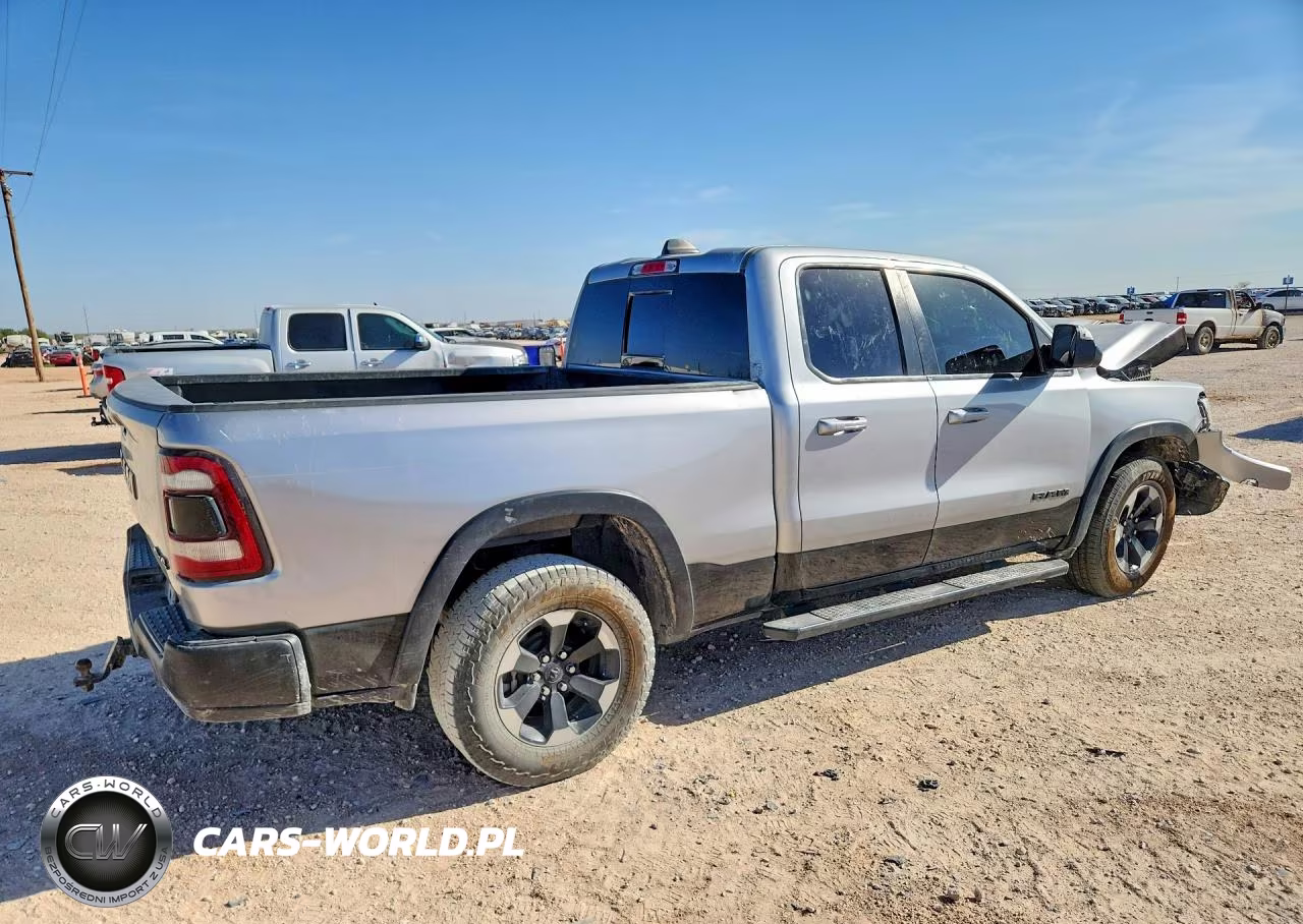 2019 Ram 1500 Rebel VIN:1C6SRFET8KN725122 - 3