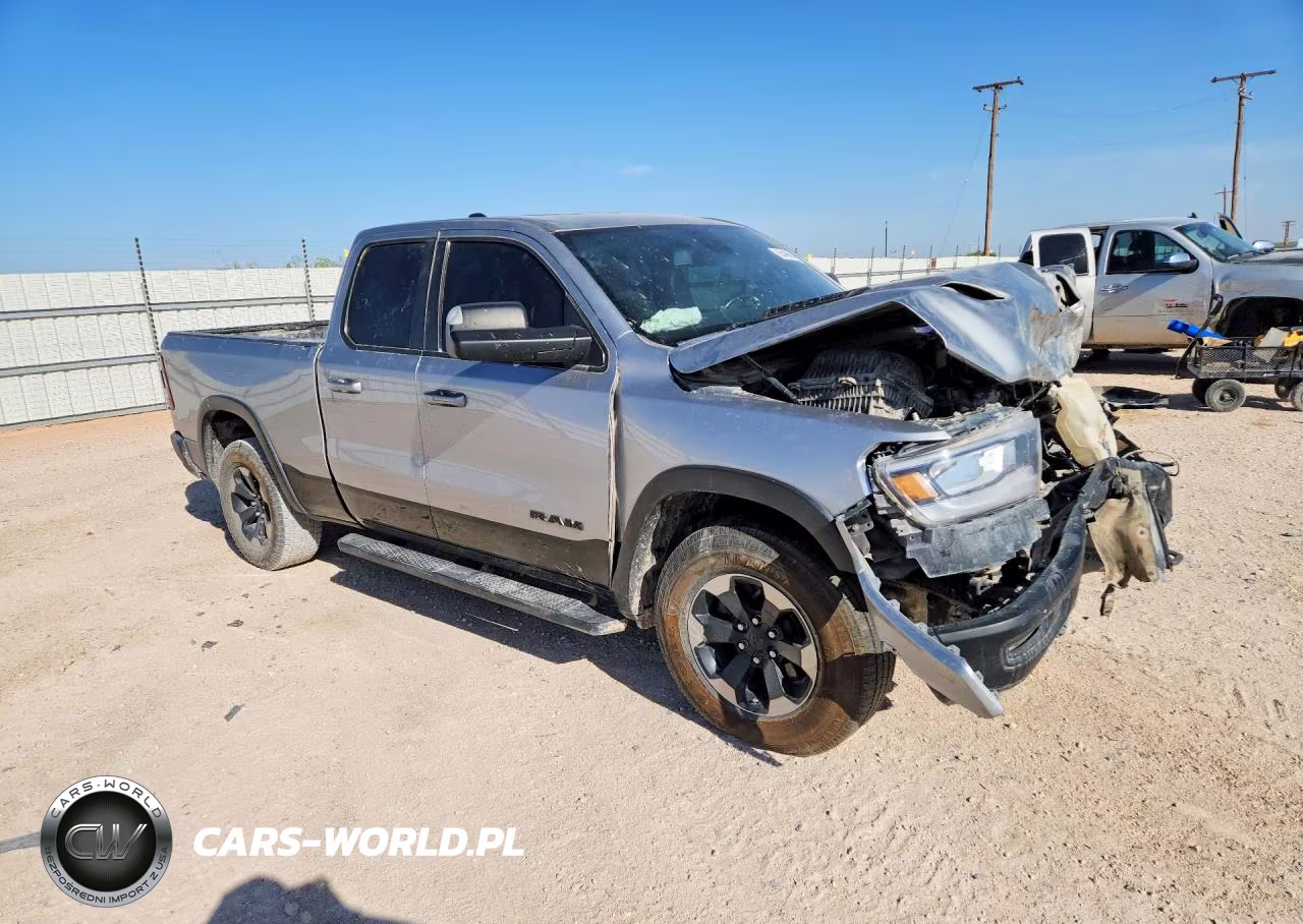 2019 Ram 1500 Rebel VIN:1C6SRFET8KN725122 - 4