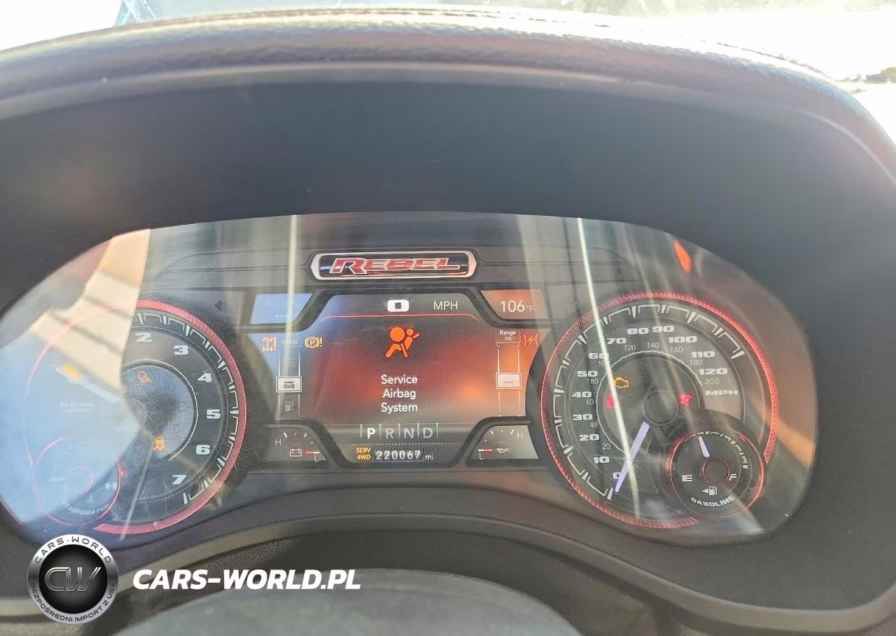 2019 Ram 1500 Rebel VIN:1C6SRFET8KN725122 - 9