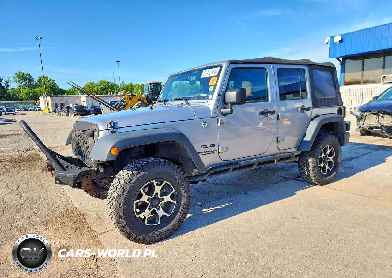 2017 Jeep Wrangler Unlimited Sport VIN:1C4BJWDG8HL510204 - 1