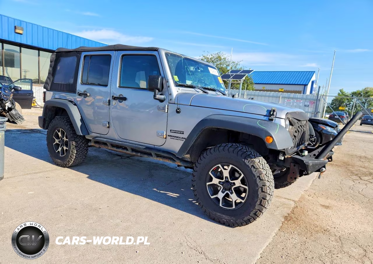 2017 Jeep Wrangler Unlimited Sport VIN:1C4BJWDG8HL510204 - 4