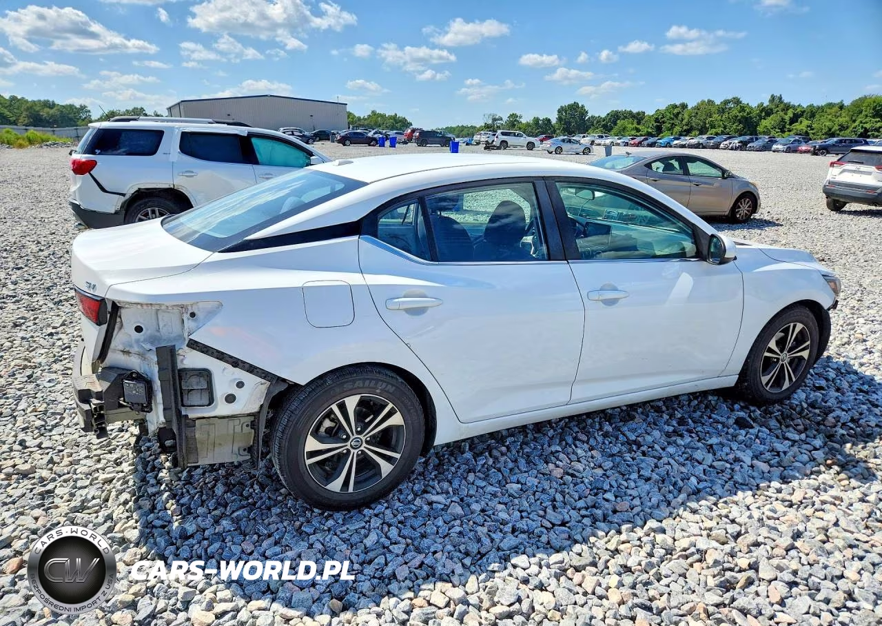 2021 Nissan Sentra Sv VIN:3N1AB8CV9MY292606 - 3
