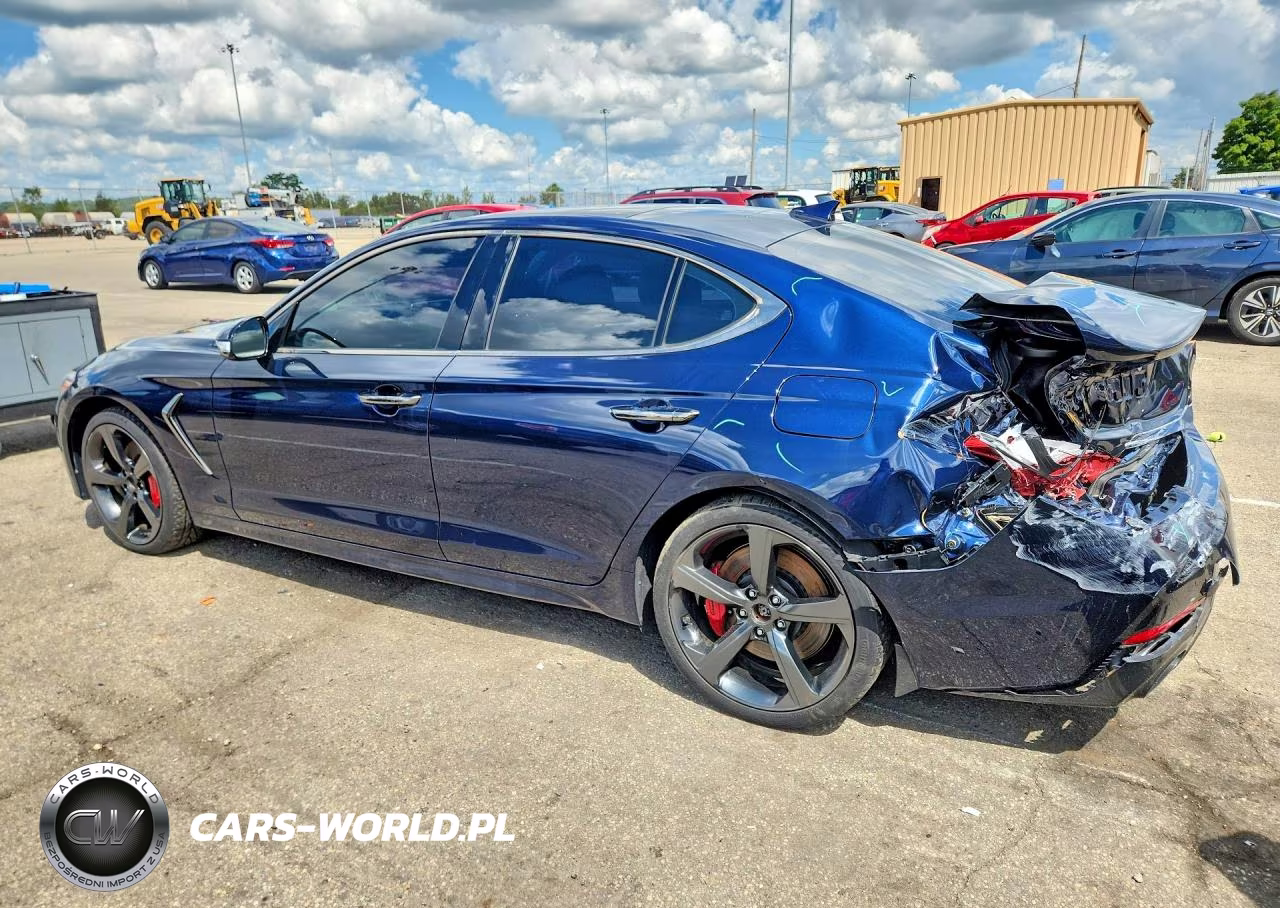 2019 Genesis G70 3.3T Advanced VIN:KMTG34LE7KU034762 - 2