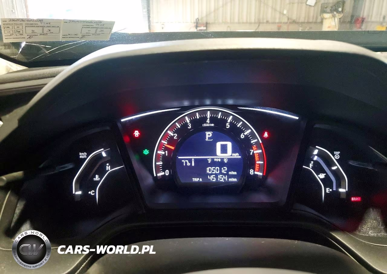 2016 Honda Civic Lx VIN:2HGFC2F54GH572289 - 9