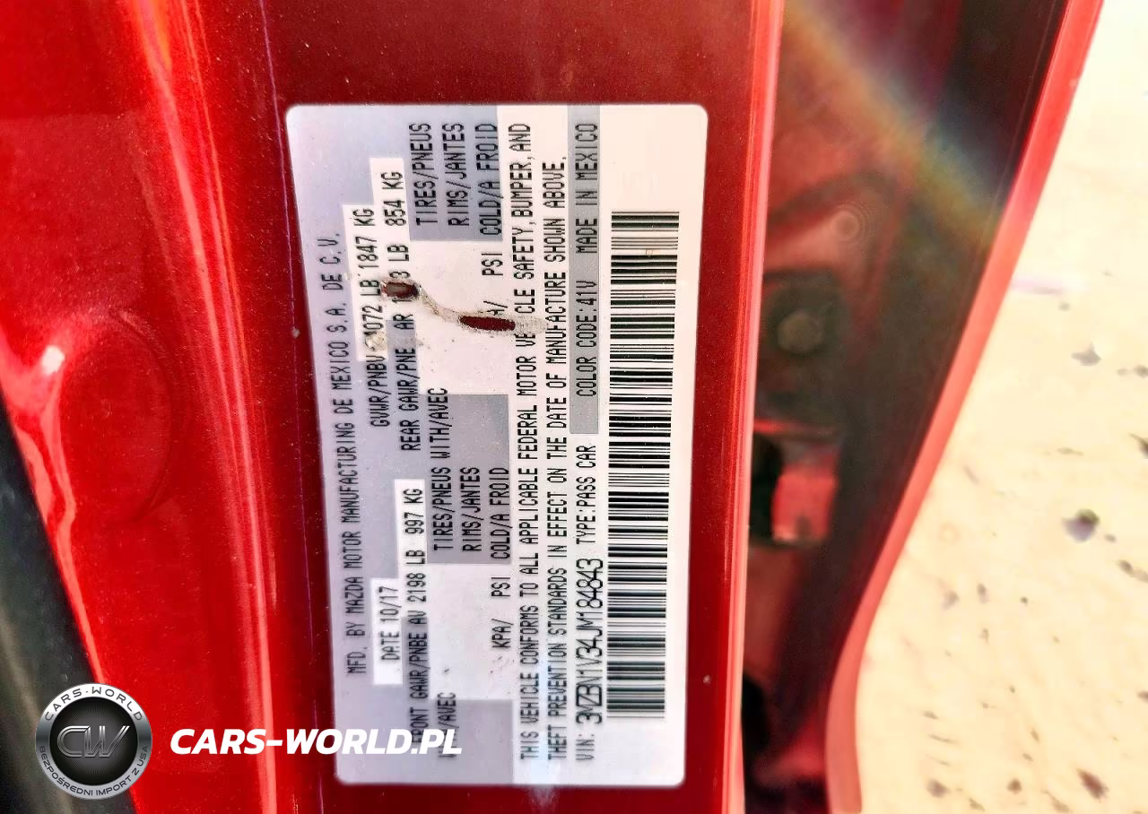 2018 Mazda 3 Touring VIN:3MZBN1V34JM184843 - 13