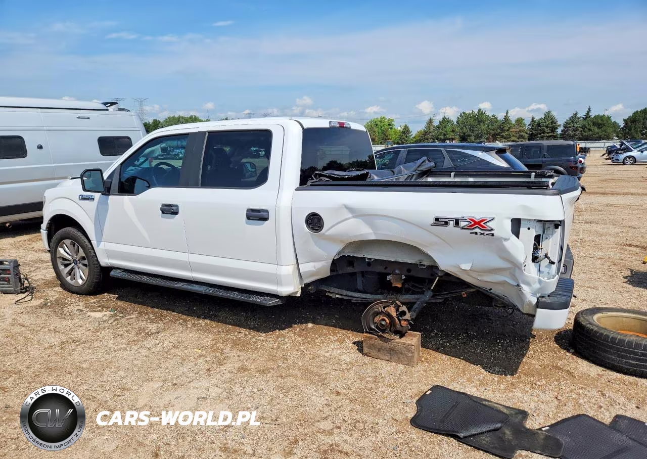 2018 Ford F150 Supercrew VIN:1FTEW1EP1JFD10916 - 2