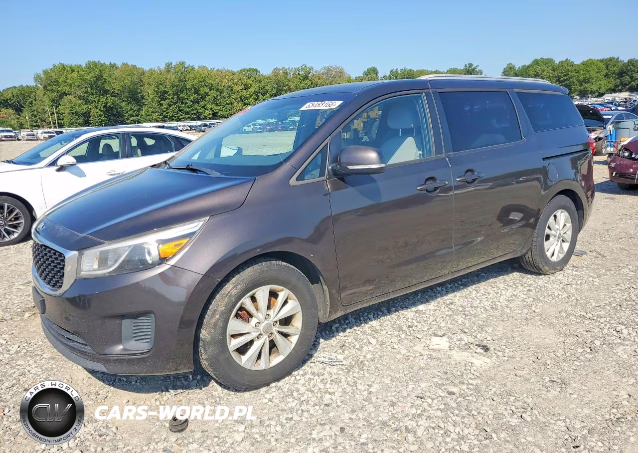 2016 Kia Sedona Lx VIN:KNDMB5C19G6175836 - 1
