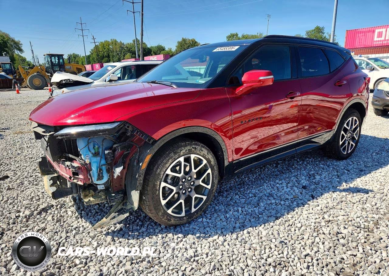 2025 Chevrolet Blazer Rs VIN:3GNKBKRS8SS270602 - 1