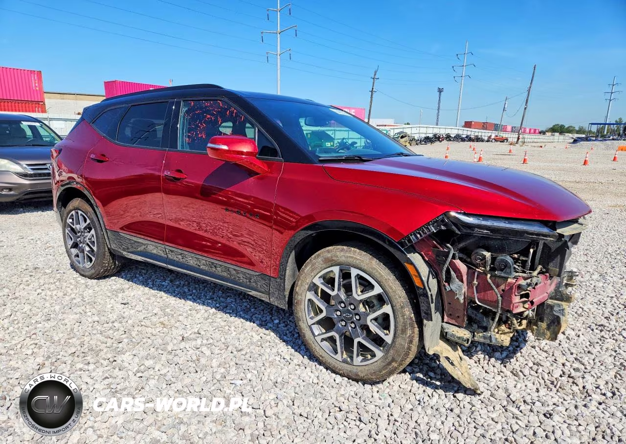 2025 Chevrolet Blazer Rs VIN:3GNKBKRS8SS270602 - 4