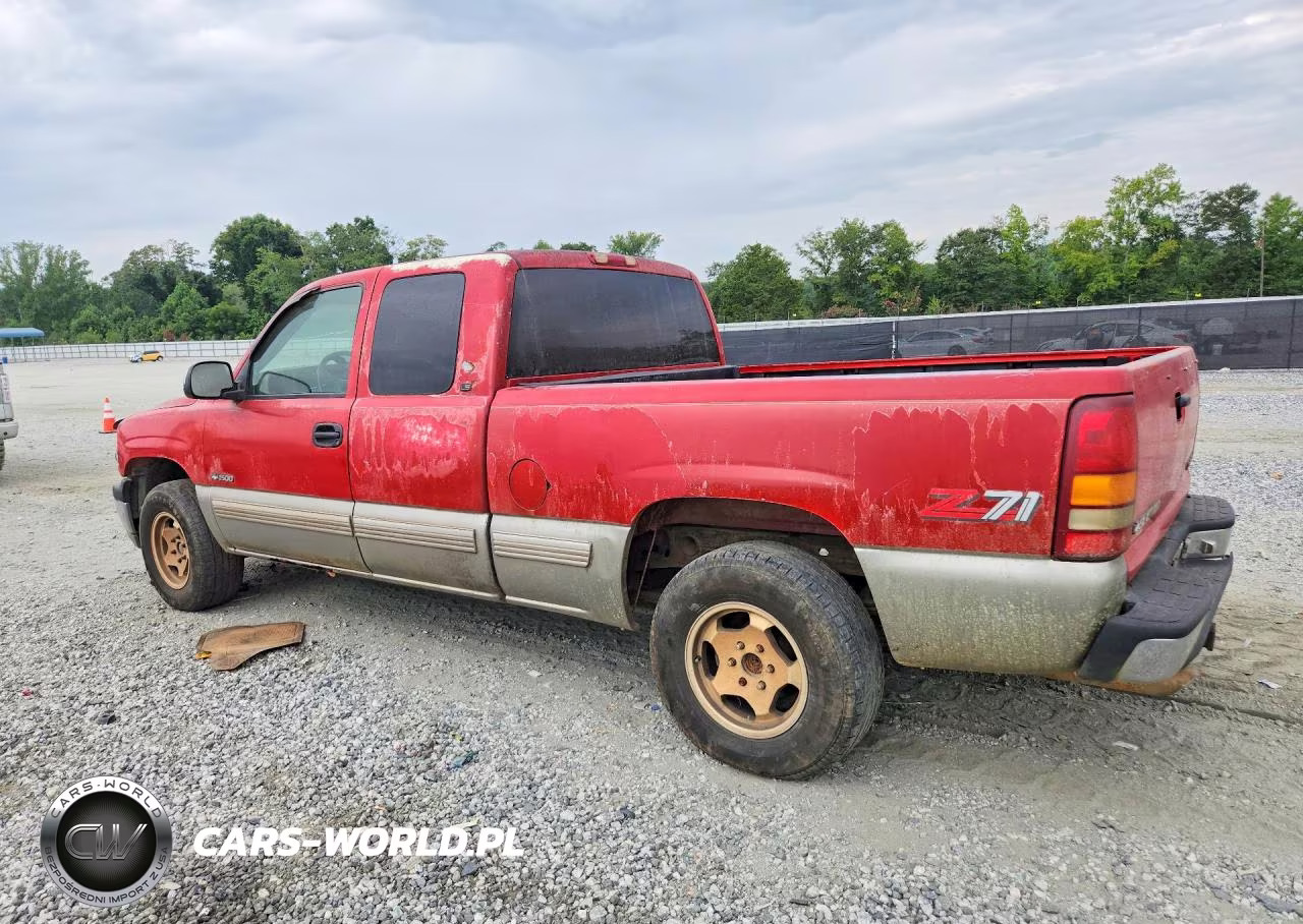 1999 Chevrolet Silverado K1500 VIN:1GCEK19T6XE156379 - 2