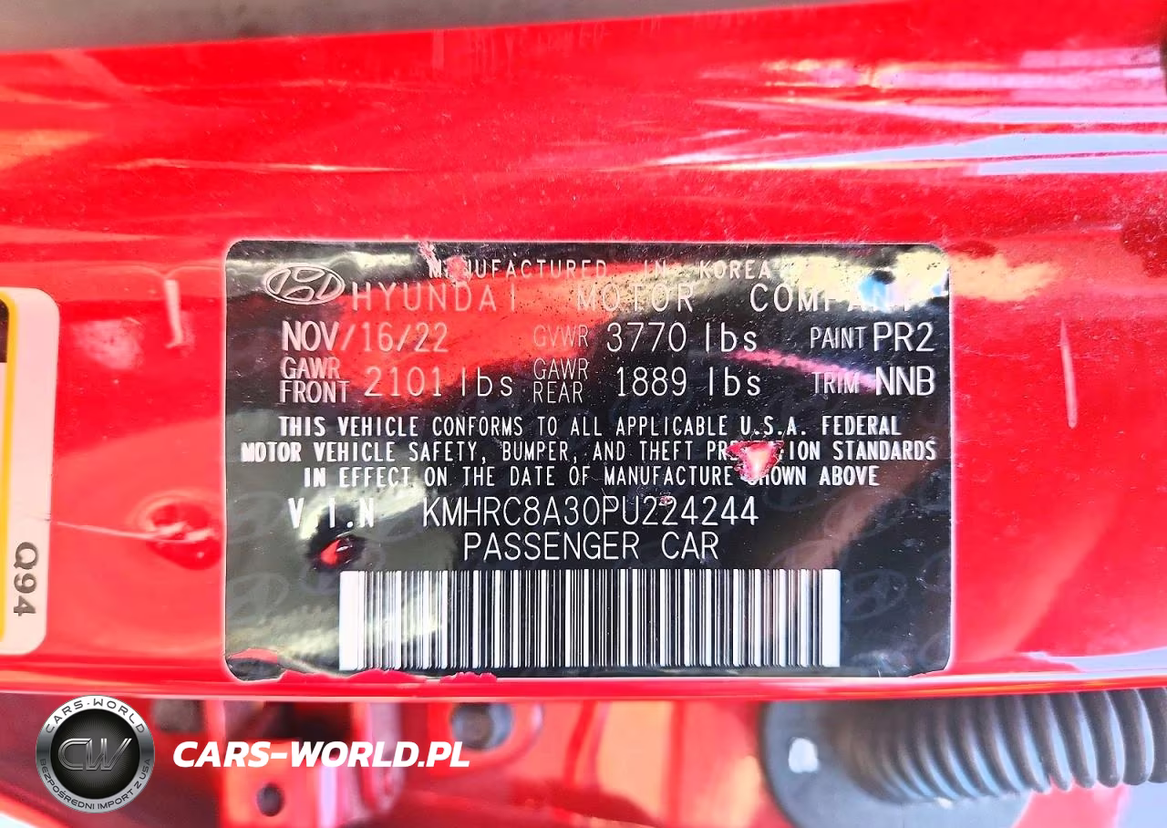2023 Hyundai Venue Limited VIN:KMHRC8A30PU224244 - 14