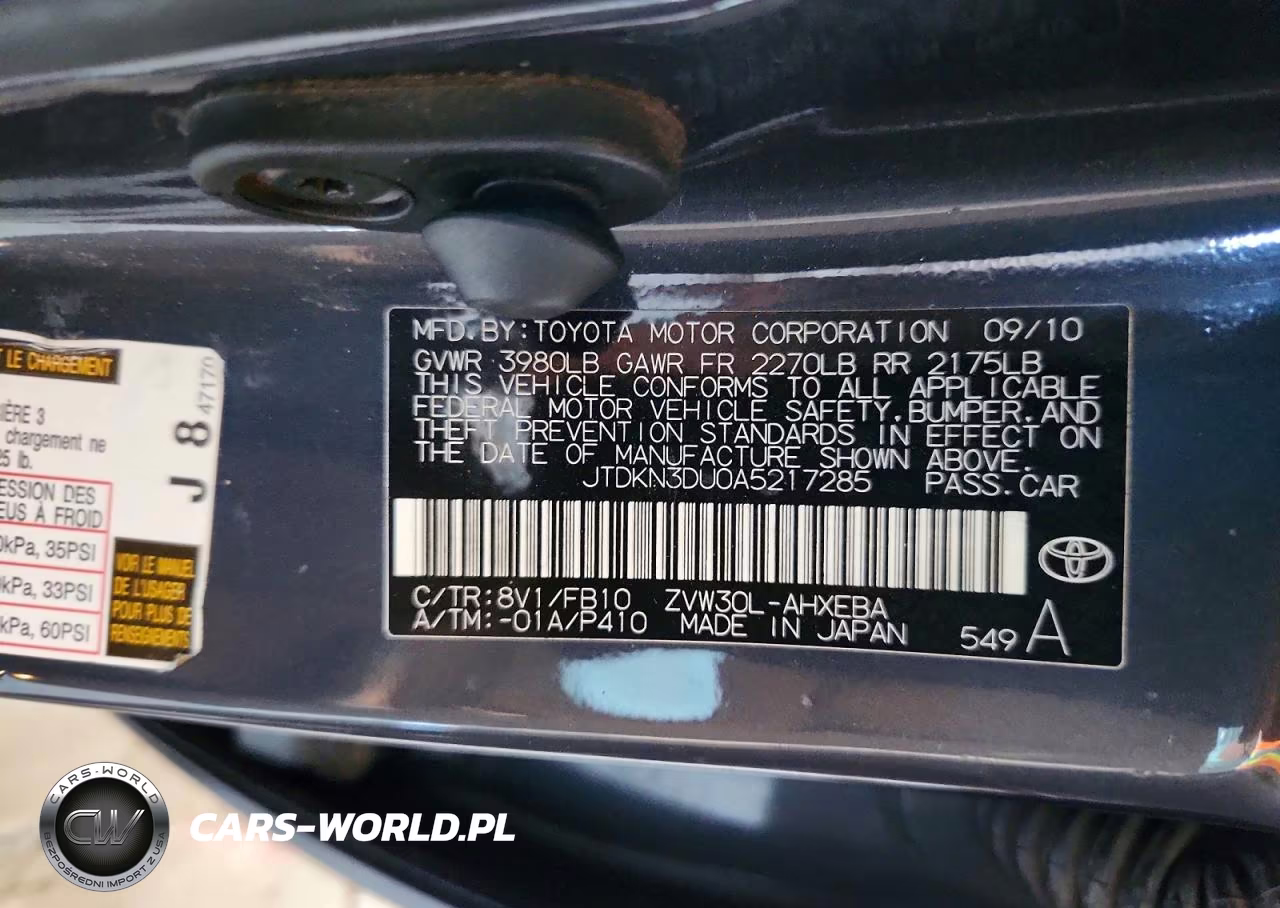 2010 Toyota Prius Ii VIN:JTDKN3DU0A5217285 - 12