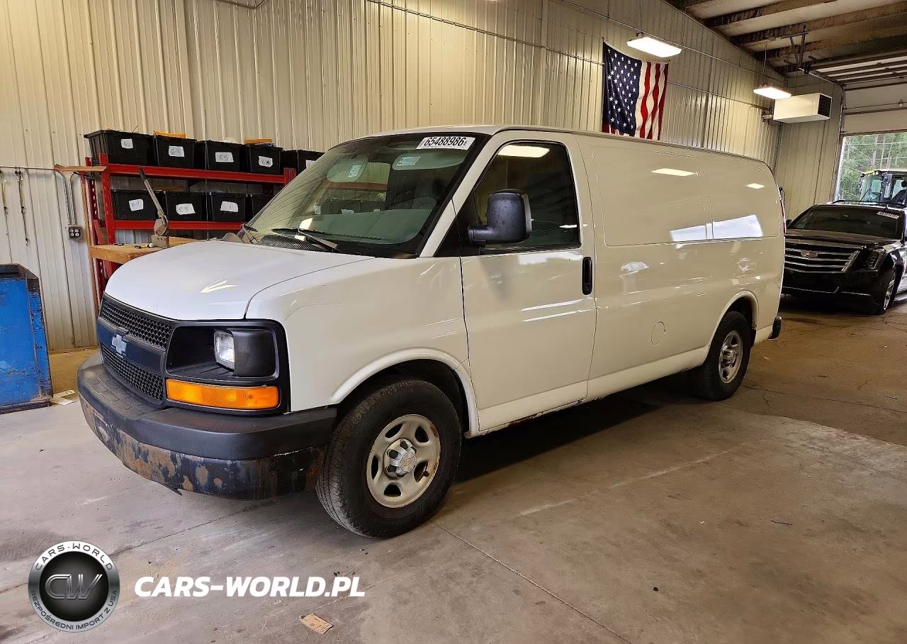 2006 Chevrolet Express G1500 Service Van VIN:1GCFG15X661145662 - 1