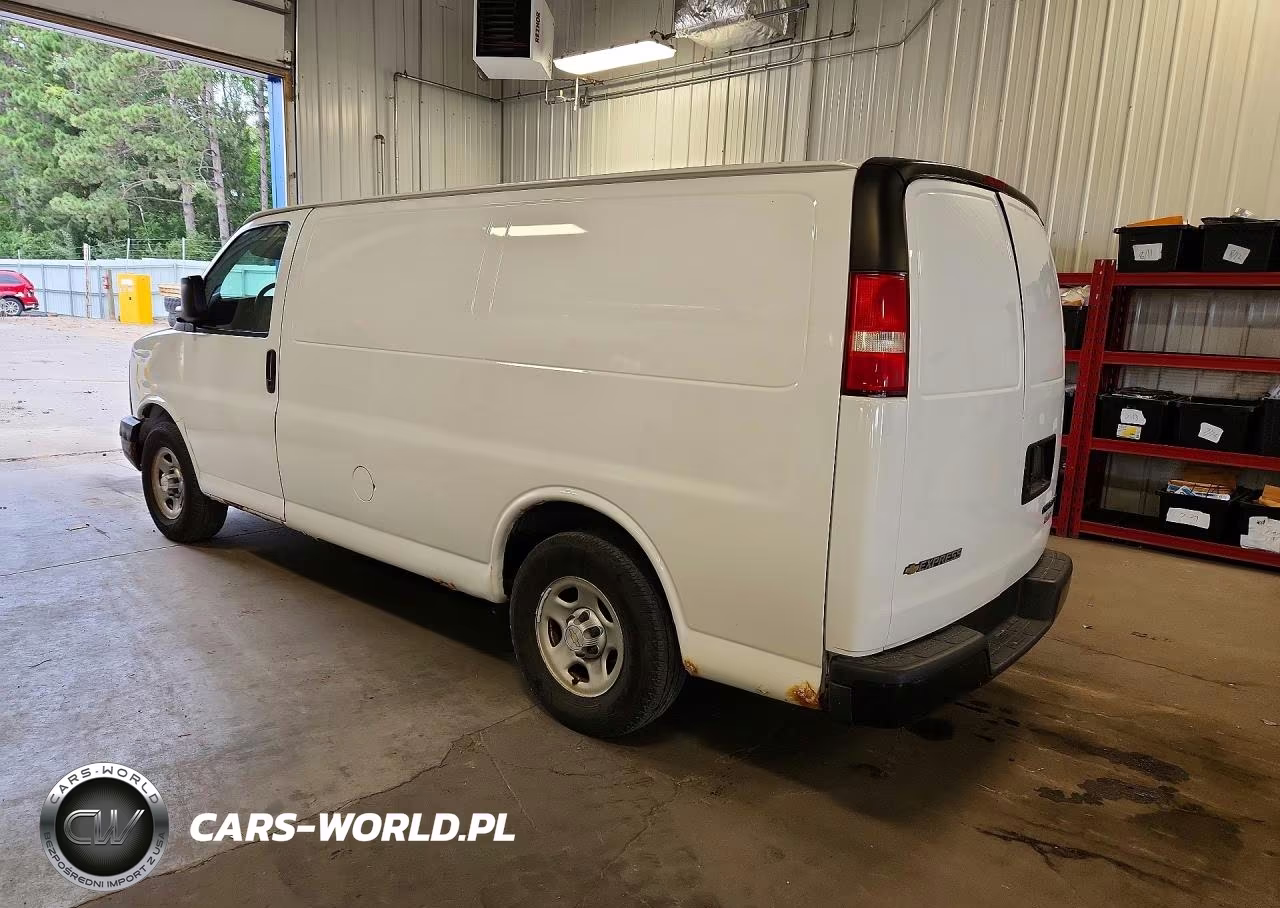 2006 Chevrolet Express G1500 Service Van VIN:1GCFG15X661145662 - 2