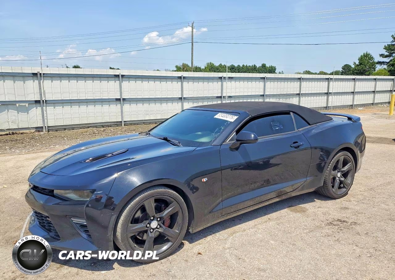 2018 Chevrolet Camaro Ss VIN:1G1FF3D76J0125273 - 1