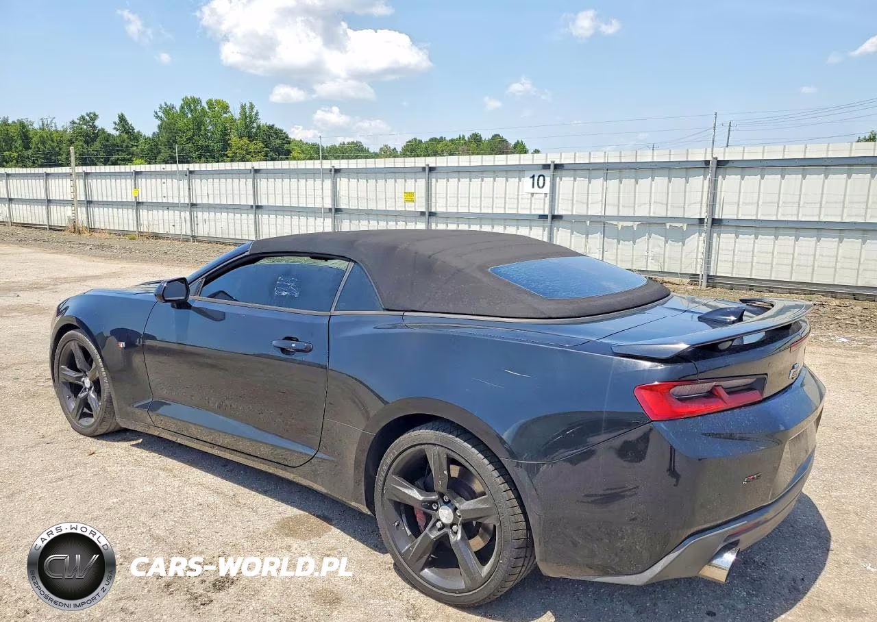 2018 Chevrolet Camaro Ss VIN:1G1FF3D76J0125273 - 2