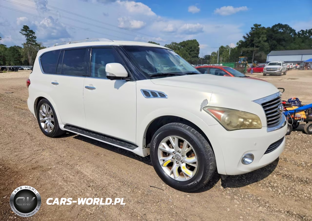 2013 Infiniti Qx56 Base VIN:JN8AZ2NE1D9061017 - 4