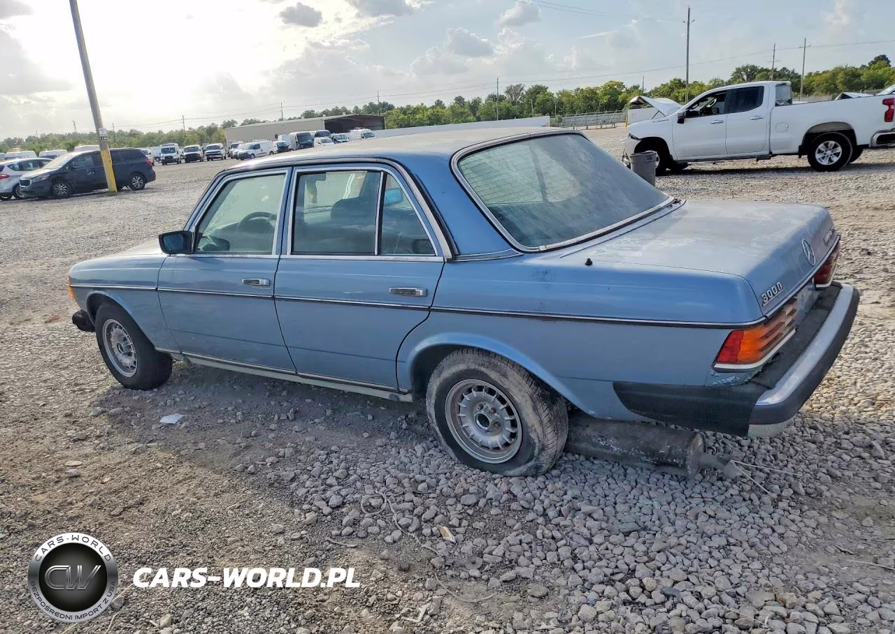 1985 Mercedes-Benz 300 Dt VIN:WDBAB33C8FA272934 - 2