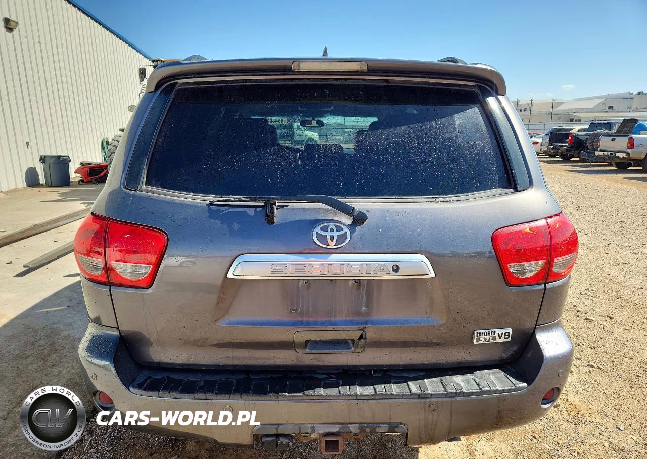 2013 Toyota Sequoia Limited VIN:5TDKY5G11DS050163 - 6