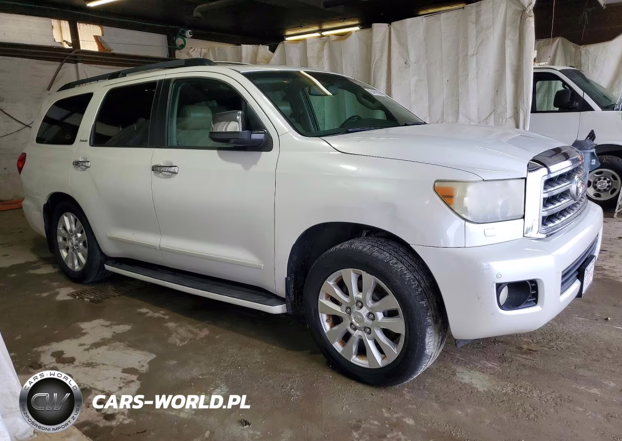 2008 Toyota Sequoia Platinum VIN:5TDZY67A48S013439 - 4