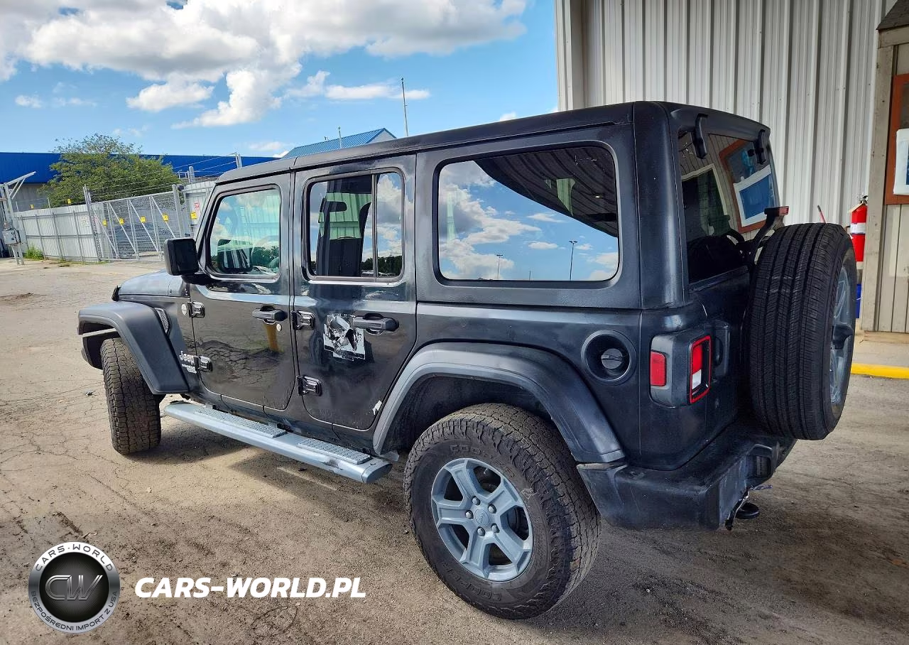 2019 Jeep Wrangler Unlimited Sport VIN:1C4HJXDN2KW604535 - 2