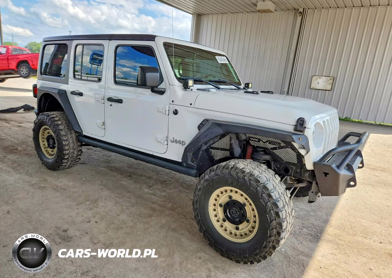 2018 Jeep Wrangler Unlimited Sport VIN:1C4HJXDG1JW122719 - 4