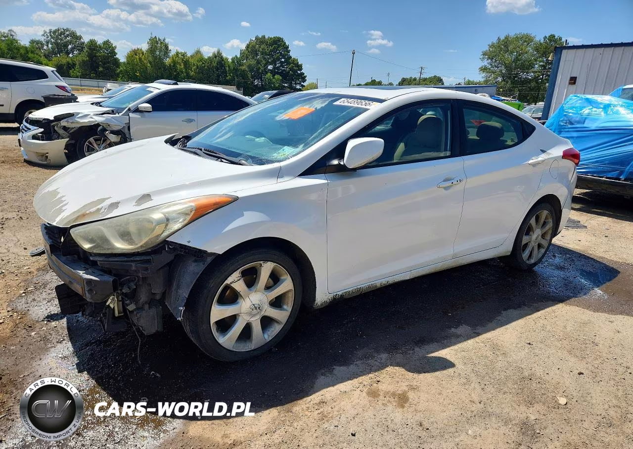 2011 Hyundai Elantra Limited VIN:5NPDH4AE0BH040175 - 1