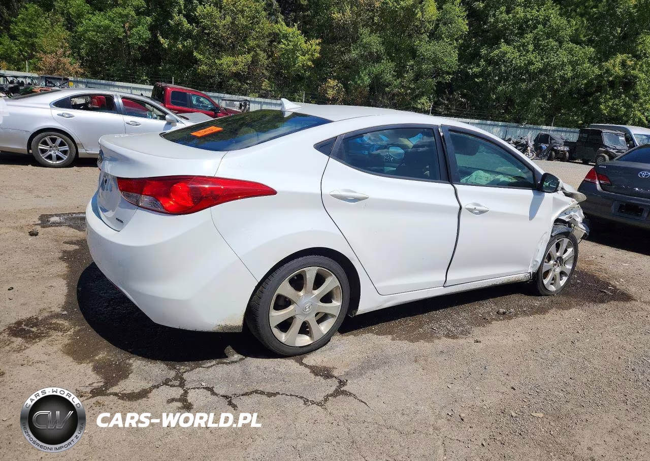 2011 Hyundai Elantra Limited VIN:5NPDH4AE0BH040175 - 3