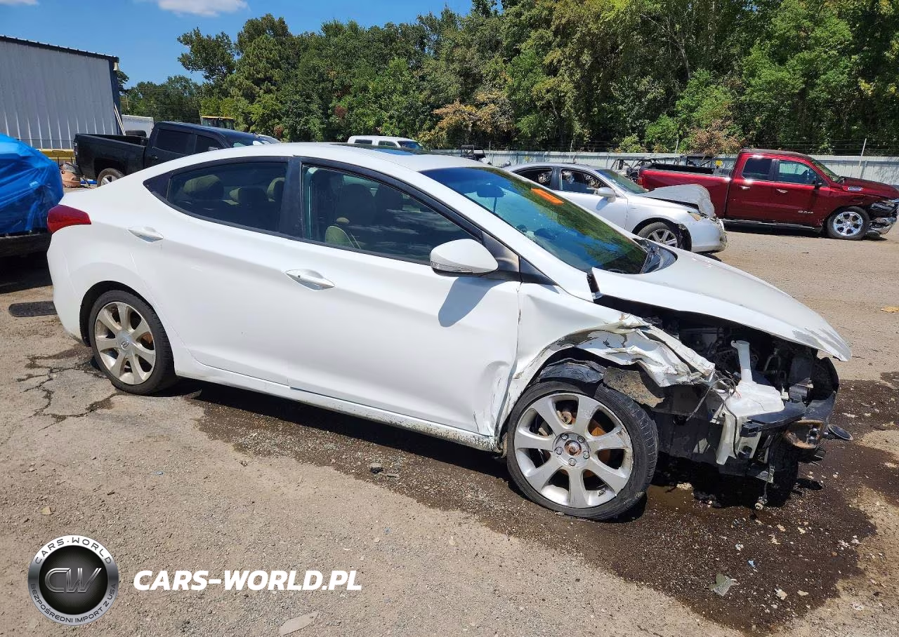 2011 Hyundai Elantra Limited VIN:5NPDH4AE0BH040175 - 4